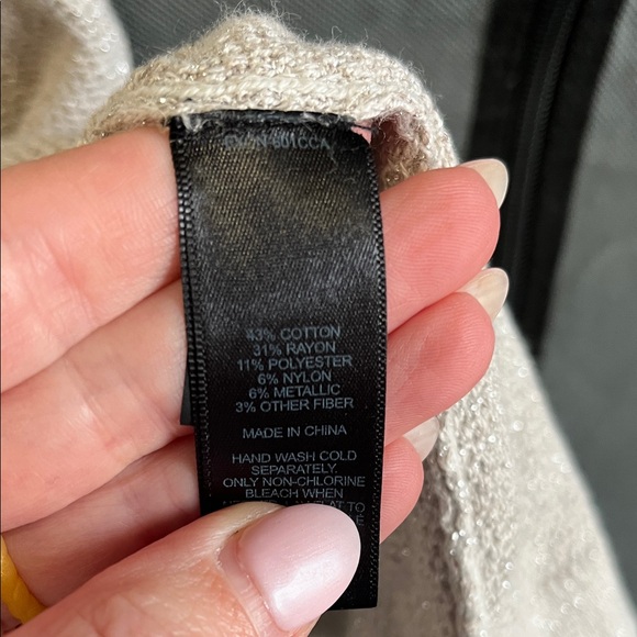 Express Beige Women's Tunic Top - Picture 3 of 6